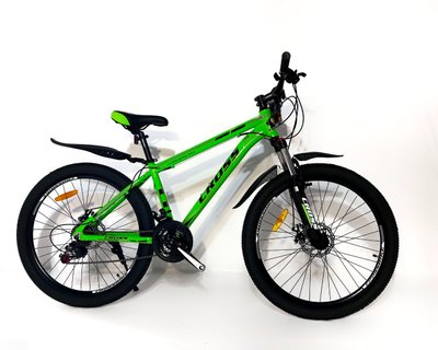 Підлітковий велосипед Cross 26" Hunter зелений VMX фото