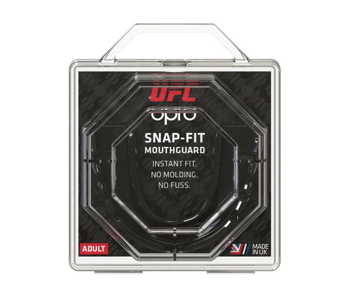 Капа боксерська OPRO Junior Snap-Fit UFC Hologram Black (art.002263001) PW1364935143 фото