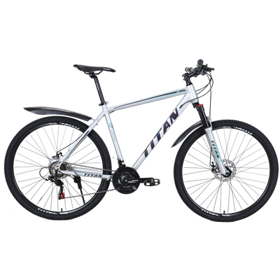 Велосипед Titan 27,5" Drag 17" сіро-бірюзовий VMX фото