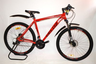 Велосипед Veloz 27,5" G-27-3 Altus червоний VMX фото