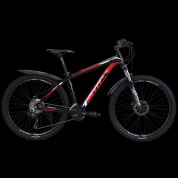 Велосипед Titan 27,5" Germes 17" чорно-червоний 9987 фото