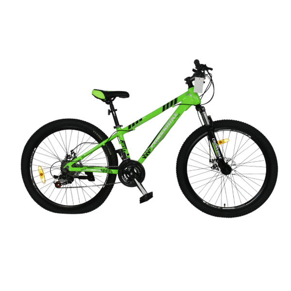 Підлітковий велосипед CrossBike 26" Everest 13" зелений 91475 фото