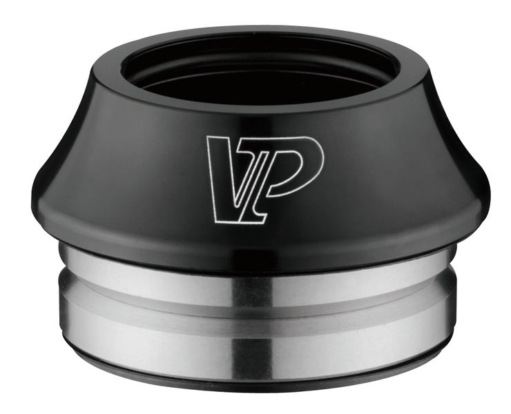 Рульова колонка 1-1/8" VP VP-F202AC інтегрується., D 41.8mm, підшипники промислові MH-p08, алюмін., Анодіровка чорна L60036 фото