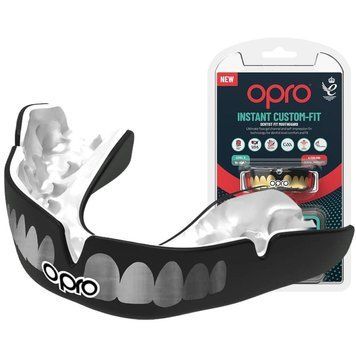 Капа OPRO Instant TEETH доросла (вік 11+) Black/Silver (art.102526002) PW2761939768 фото