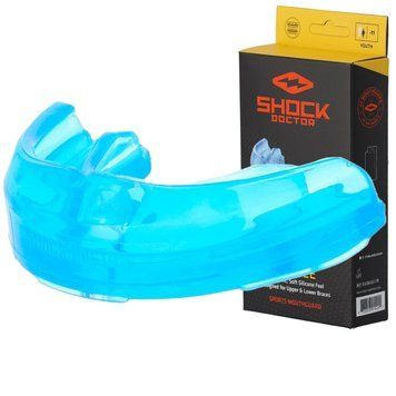 Капа Shock Doctor Single Braces під брекети доросла (вік 12+) синя PW2598950113 фото