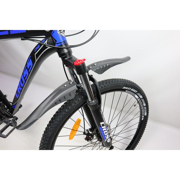 Велосипед Cross 27,5" Hunter чорно-синій VMX фото