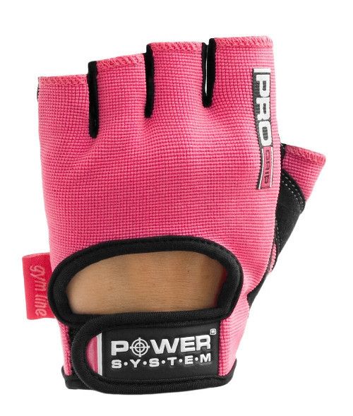 Рукавички для фітнесу Power System PS-2250 Pro Grip жіночі Pink S PW1411784038 фото