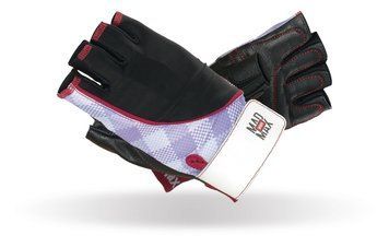 Рукавички для фітнесу MadMax MFG-911 Nine-eleven Black / perpito L PW2399529589 фото