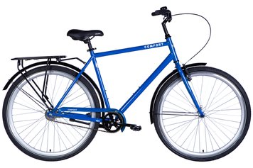 Велосипед сталь 28 Dorozhnik COMFORT MALE Velosteel frame-22 синій з багажником задн St з крылом St 2024 R45c9b753-1e83-11ee-87dd-0050569e3a4b фото