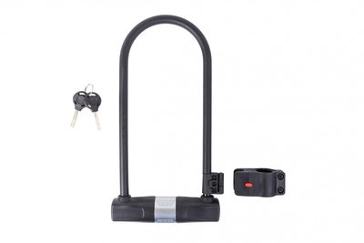 Велозамок U-Lock PY 6001 на ключі 115мм*265мм V-LCK-061 фото