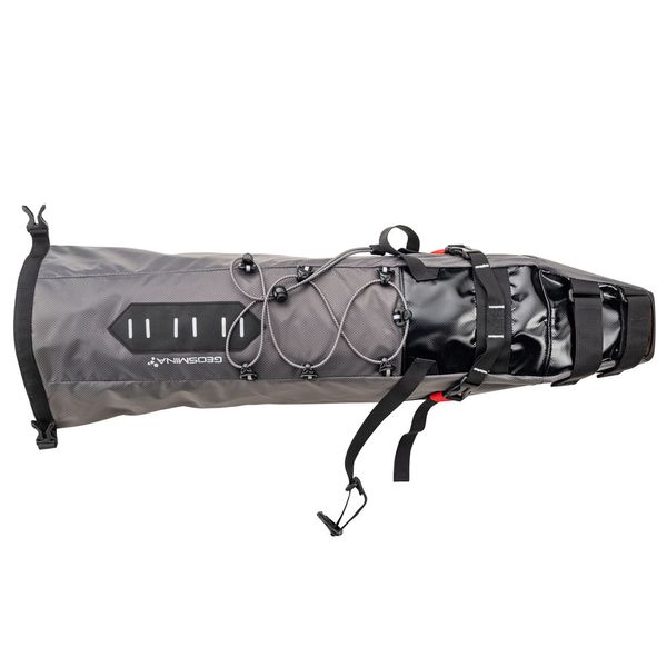 Сумка підсідельна GEOSMINA Large Seat Bag (15L), 520г, сіра L79331 фото