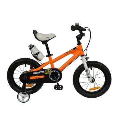 Дитячий велосипед RoyalBaby Freestyle 14" помаранчевий RB14B-6-ORG фото