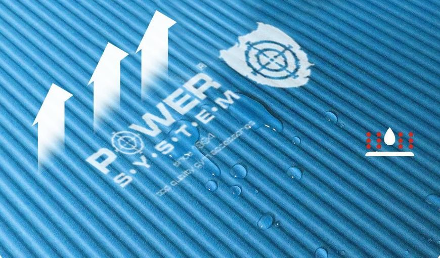 Килимок для йоги та фітнесу Power System PS-4017 (180х61х1) синій PW1413481144 фото