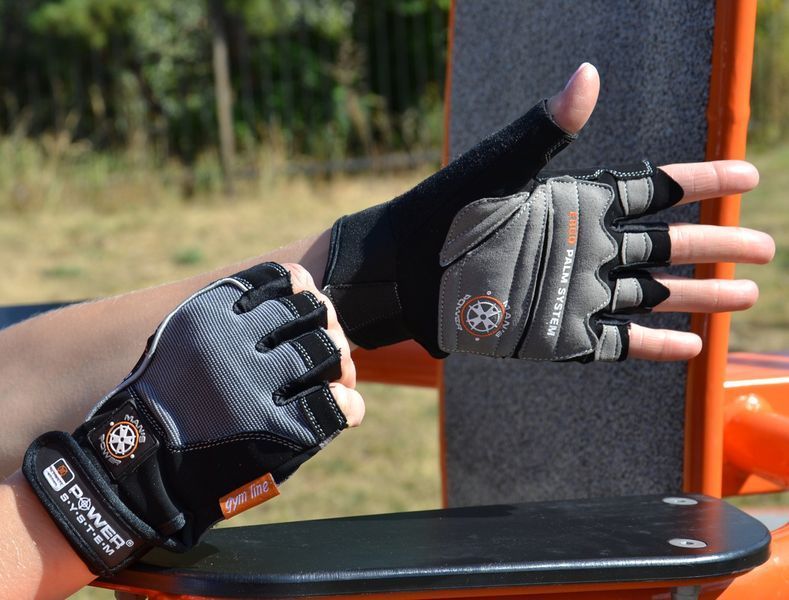 Рукавички для фітнесу Power System PS-2580 Man&rsquo;s Power Black/Grey XL PW1413480744 фото