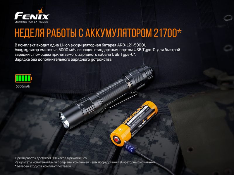 Ліхтар ручний Fenix PD36TAC ATM56216 фото