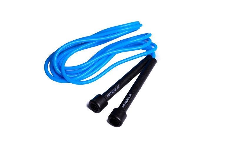 Скакалка PowerPlay 4201 Basic Jump Rope Синя (2,8m.) PW675927877 фото