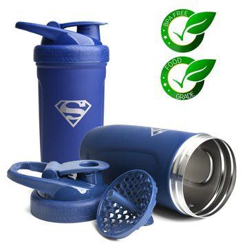 Шейкер спортивний SmartShake Reforce 900ml DC Superman (Original) PW1640877472 фото