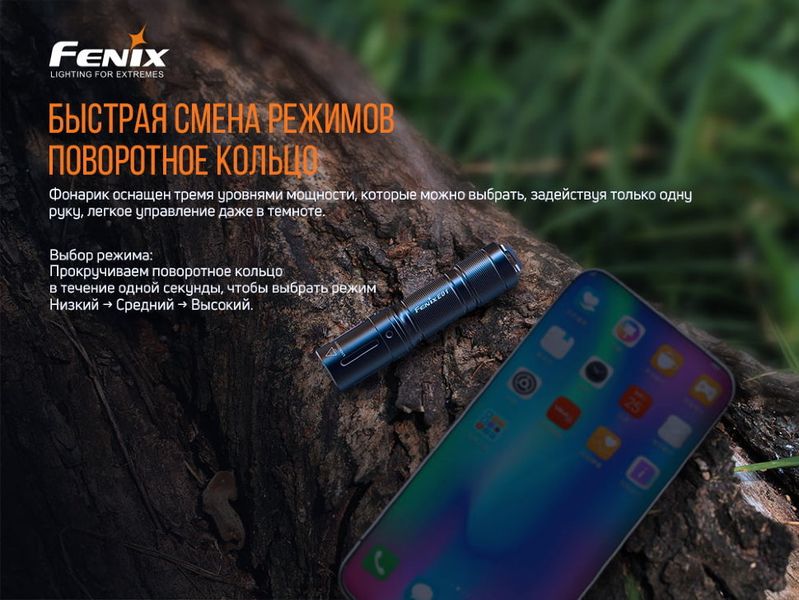 Ліхтар ручний Fenix E01 V2.0 блакитний ATM51679 фото