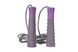 Скакалка PowerPlay 4206 Jump Rope PRO+ Сіро-фіолетова (2,75m.) PW1258486939 фото 2