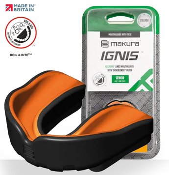 Капа MAKURA Ingis доросла (вік 11+) Black/Orange (art.6017514013) PW1817895581 фото