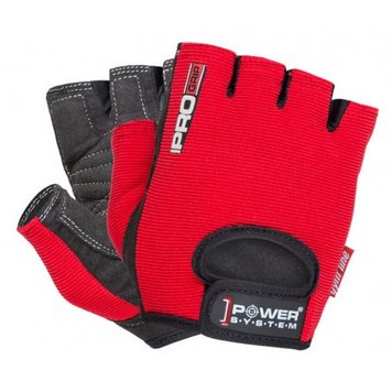 Рукавички для фітнесу Power System PS-2250 Pro Grip Red S PW1411784034 фото