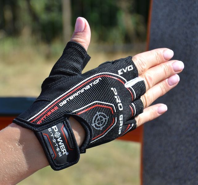 Рукавички для фітнесу Power System PS-2250E Pro Grip EVO Black XS PW1413480674 фото