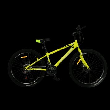 Підлітковий велосипед Crossbike 26" Spark AD 13" жовтий 91469 фото