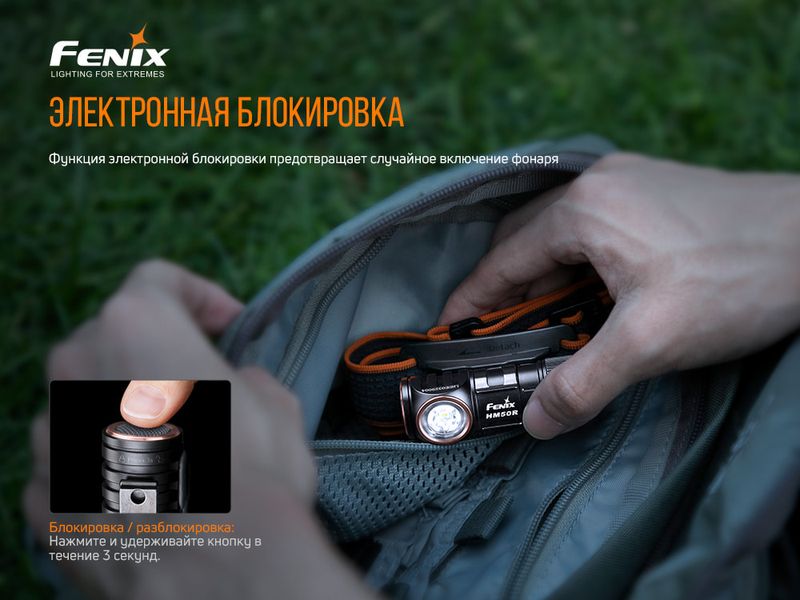 Ліхтар налобний Fenix HM50R V2.0 ATM57022 фото