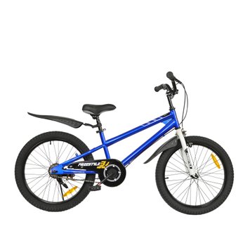 Дитячий велосипед RoyalBaby Freestyle 20" синій RB20B-6-BLU фото