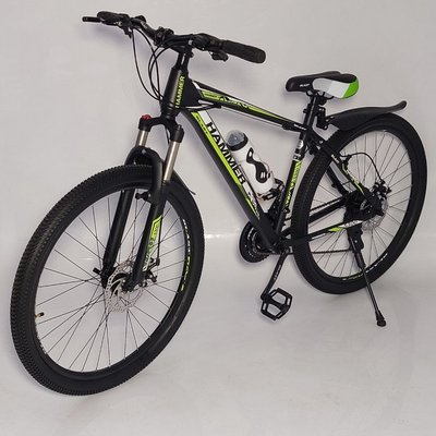 Велосипед Hammer 29" S300 Blast чорно-зелений VMX фото
