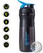 Шейкер спортивний (пляшка) BlenderBottle SportMixer 28oz/820ml Black/Cyan (Original) PW1386055468 фото 2