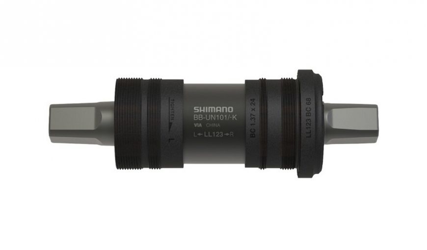 Картридж каретки 122.5х68мм під квадрат SHIMANO BB-UN101 BBC-080 фото