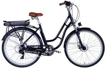 Велосипед з електроприводом 28" алюміній Dorozhnik eCORAL рама-19" 48B 12.5А*г з кріпл. до багажн. 500Вт задн. темно-синій з крылом St 2024 R3c2cf82d-8e40-11ee-886b-0050569e3a4b фото