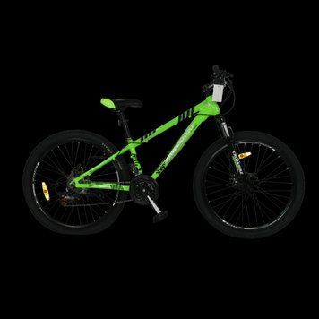 Підлітковий велосипед CrossBike 26" Everest 13" зелений 91475 фото