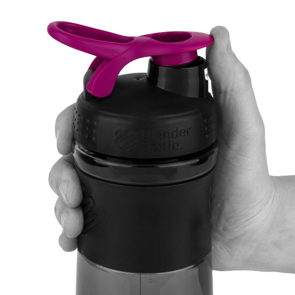 Шейкер спортивний (пляшка) BlenderBottle SportMixer 28oz/820ml Black/Pink (Original) PW1386055469 фото