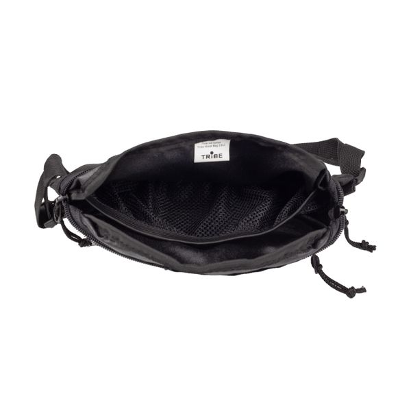 Поясна сумка Tribe Waist bag 2,5 L T-ID-0002, black AT-ID-0002-black фото