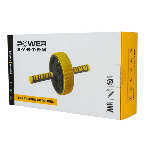 Колесо для преса Power System PS-4034 Multi-core AB Wheel Yellow PW1413481125 фото