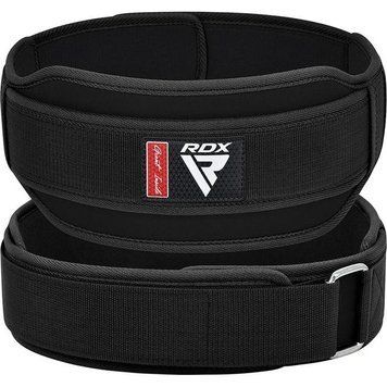Пояс для важкої атлетики RDX RX5 Double Belt неопреновий Black M PW2318908893 фото