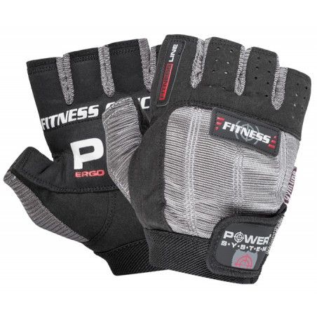 Рукавички для фітнесу Power System PS-2300 Fitness Grey/Black XS PW1411784043 фото