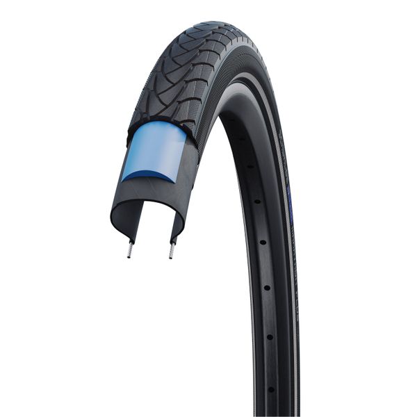 Велопокришка Schwalbe MARATHON PLUS 28x1,00 (700x25C) SmartGuard TwinSkin L-TIR-34-49 фото