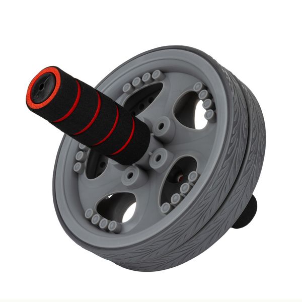 Колесо для преса Power System PS-4042 Dual-Core Ab Wheel Grey/Black PW1411784119 фото